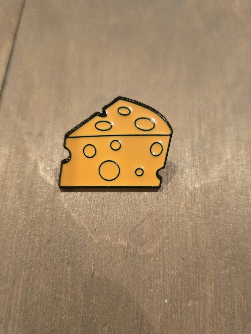 Yellow Cheese Enamel Pin Accessories Cheesehead New